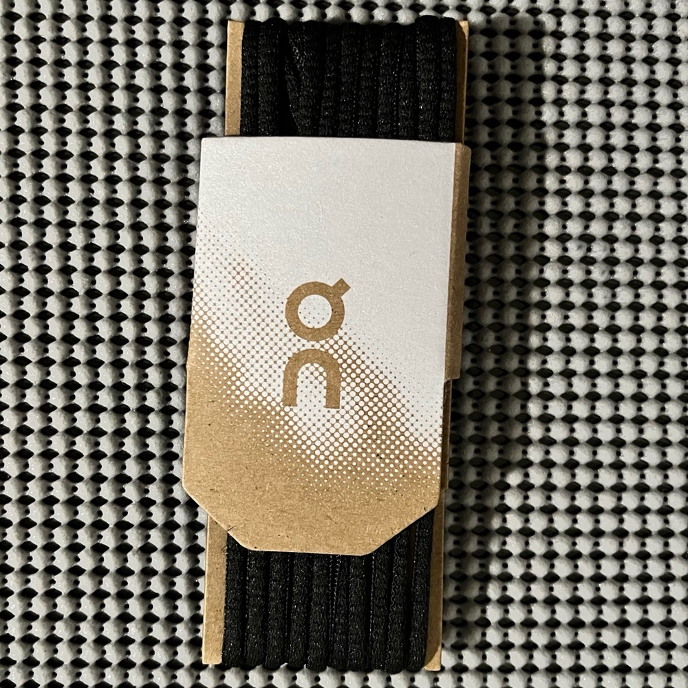 ON Running Replacement Shoe Laces, Black